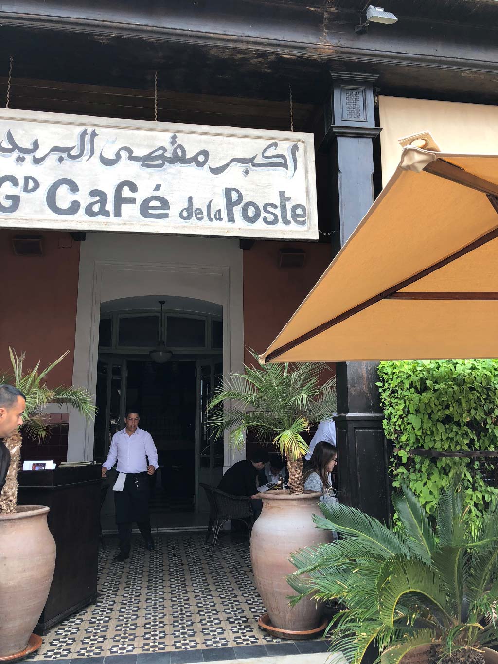 Cafe de la Poste marrakech