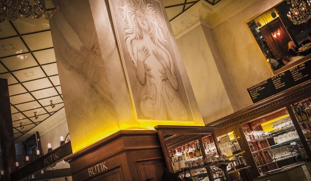 Wienercaféet på Biblioteksgatan i Stockholm